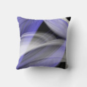 ピロー抽象芸術インテリアトレンドラベンダーバイオレット クッション (裏面)