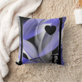 ピロー抽象芸術インテリアトレンドラベンダーバイオレット クッション (ブランケット)