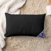 ピロー抽象芸術インテリアトレンドラベンダーバイオレット ランバークッション (ブランケット)