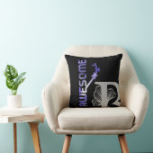 ピロー素晴らし抽象芸術ホームトレンドラベンダーバイオレット クッション (椅子)