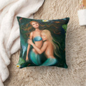 ピロー美しいファンタジープリンセスメルメイド クッション (ブランケット)