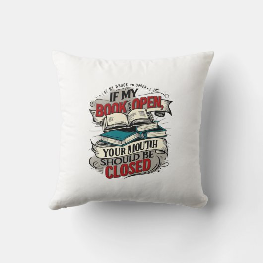 ピロー静か読ズ クッション (裏面)