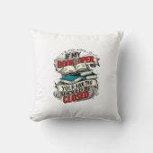 ピロー静か読ズ クッション (正面)