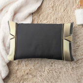 ピロー/ネオ金ゴールド/ロング装飾用クッション ランバークッション (ブランケット)