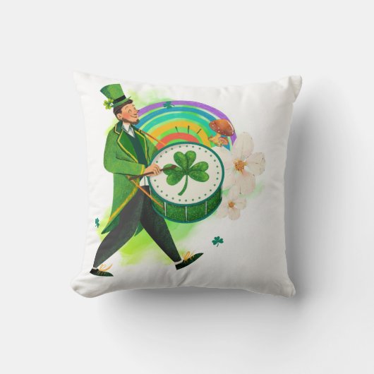 ピロー&プフスセントパトリックの日 クッション (正面)