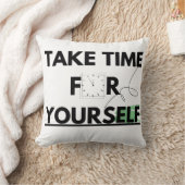 ピロー&ポーフが時間を過ごす クッション (ブランケット)