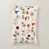 ピロー&ポーフスハローエン アクセントクッション (裏面(縦))