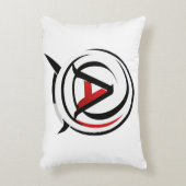 ピロー&ポーフ アクセントクッション (正面(垂直))