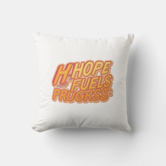 ピロー&ポーフ クッション (正面)