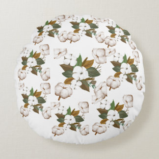 ピロー&ポーフ ラウンドクッション