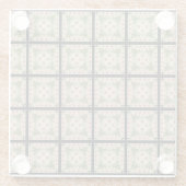 ピロー PP 20: 3 点のうち 2 ガラスコースター (裏面)