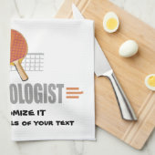 ピンおもしろいポン キッチンタオル (四つ折り)