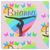 ピンかわいらしク体パーソナライズされた操少女布帛 ファブリック (クローズアップ)