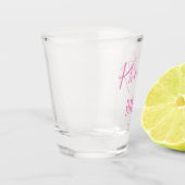 ピンかわいらしク·アンド·シック·ブライド ショットグラス (左)