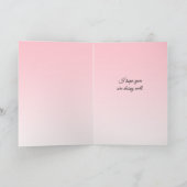 ピンかわいらしク·ピニ考えるーズ·ジャスト カード (内部)