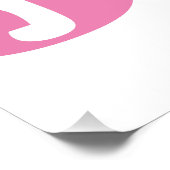 ピンと緑の喜び、ベリーのクリスマスホリデーフォト ポスター (コーナー)