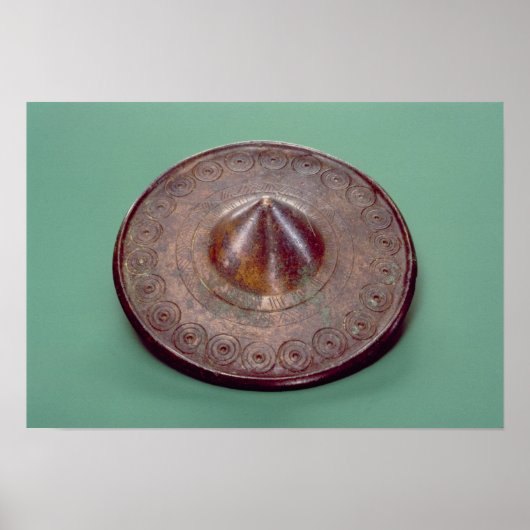 ピンの頭部を切り開き、アイルランド、紀元前700年 ポスター (正面)