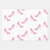 ピンもしクの靴 ラッピングペーパーシート (正面2)