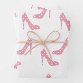 ピンもしクの靴 ラッピングペーパーシート (インサイチュ)