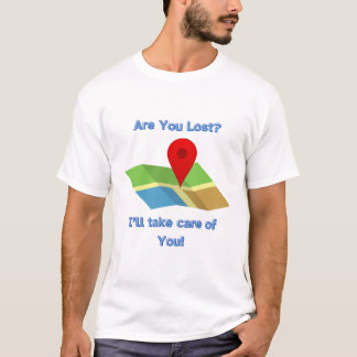 ピンを刺して Tシャツ