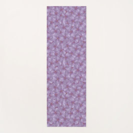 ピンアイウッズゼラニウムシームレスパターン ヨガマット