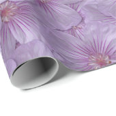 ピンアイウッズゼラニウムシームレスパターン ラッピングペーパー (ロールコーナー)