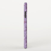 ピンアイウッズゼラニウムシームレスパターン iPhoneケース (右側)