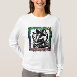 ピンアップウィッチハロウィーン Tシャツ