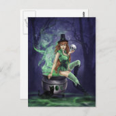 ピンアップウィッチ – Jinxed ポストカード (正面/裏面)