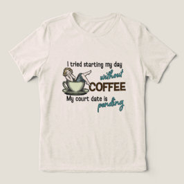ピンアップガールコーヒー中毒者 トライブレンドTシャツ