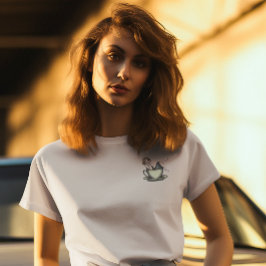 ピンアップガールコーヒー中毒者 トライブレンドTシャツ