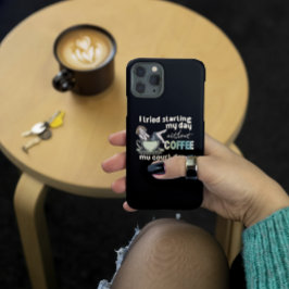 ピンアップガールコーヒー中毒者 iPhone 11 PROケース