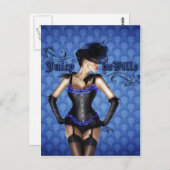 ピンアップガールジューシーdeVille by Chadin» ポストカード (正面/裏面)