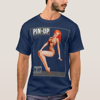 ピンアップガールヴィンテージピンナップマガジン41 Tシャツ