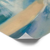 ピンアップスキー女子アート ポスター (角)