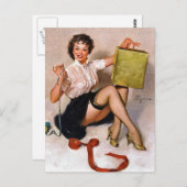 ピンアップラッピングあり ポストカード (正面/裏面)