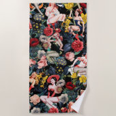 ピンアップIII ビーチタオル (正面)