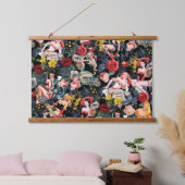 ピンアップIII 吊り下げ型タペストリー (寝室)