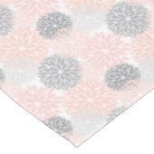 ピンエレガントクグレーダリアフローラ テーブルクロス (アングル)