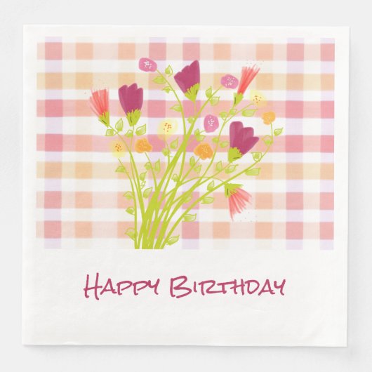 ピンカラフル付きフローラ (正面)