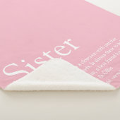 ピンガーリークおもしろいカッコいい姉妹定義 シェルパブランケット (3/4)