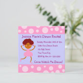 ピンガーリークバブルダンスリサイタル 招待状 (スタンド正面)