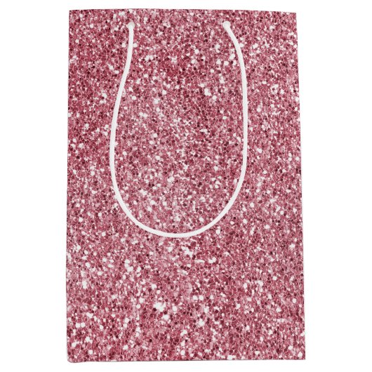 ピンガーリークローズグリッター   ミディアムペーパーバッグ (正面)