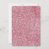ピンガーリークローズグリッター 招待状 (裏面)