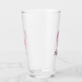 ピンガーリーク金ゴールドユニコパーソナライズされたーン タンブラーグラス (右)