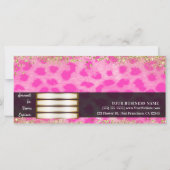 ピンキヒョウ金ゴールドグリッターギフト証明書 (裏面)