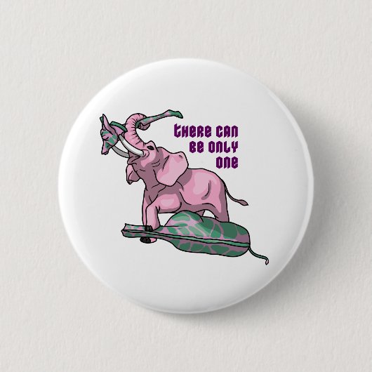 ピンキーがTKOで勝利 缶バッジ (正面)