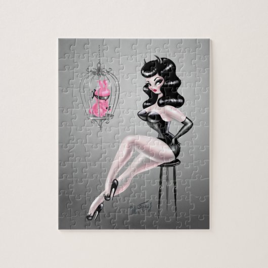 ピンキーさんの罰 ジグソーパズル (縦)