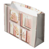 ピンキーな本 ラージペーパーバッグ (裏面アングル)