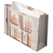 ピンキーな本 ラージペーパーバッグ (正面アングル)